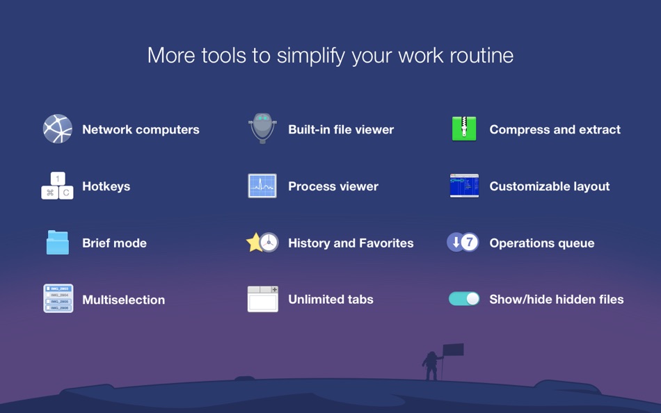#5. Commander One PRO: FTP & Cloud (macOS) 由: Electronic Team, Inc.