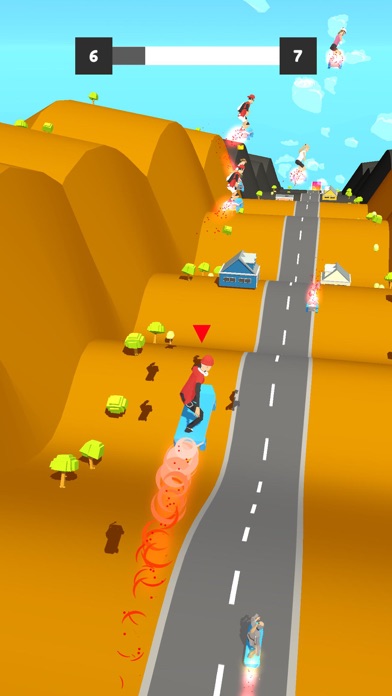 Jet Skate Race : Wave Hills Screenshot