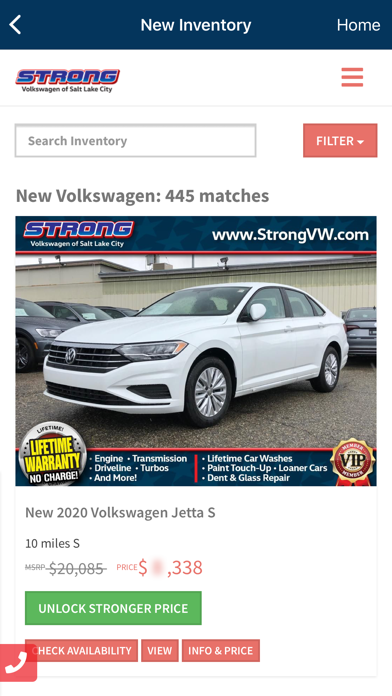 Strong Volkswagen Screenshot