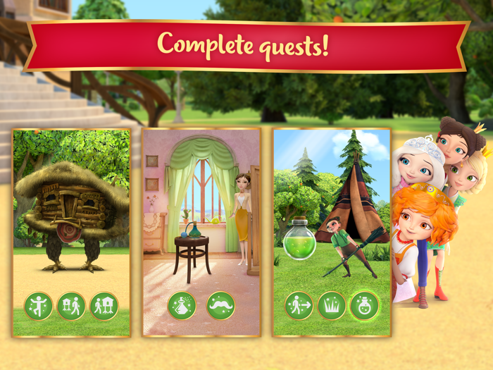 Fairy Tiaras Magic Tale Game