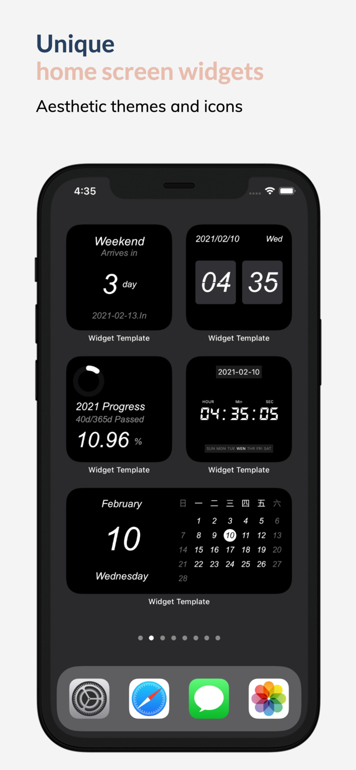 Widget Template