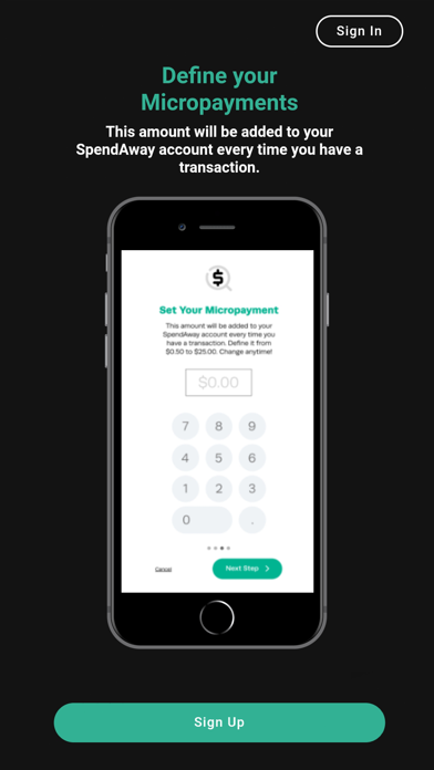 Spendaway Screenshot