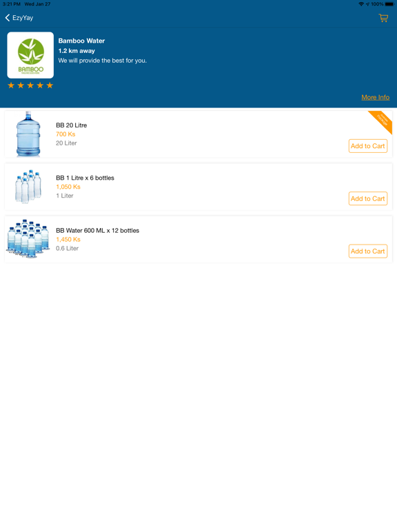 Screenshot #5 pour EzyYay - Water Order