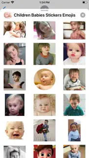 children babies stickers iphone screenshot 1