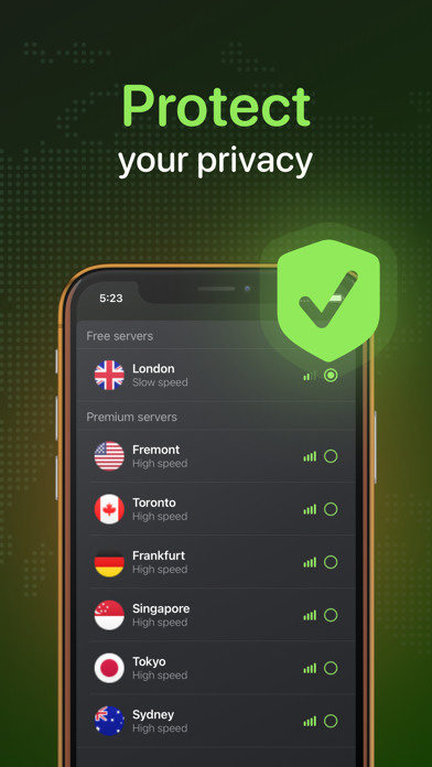 Neon Road VPN Screenshot