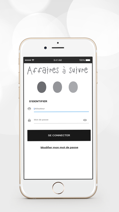 affaires à suivre Vendeur Screenshot