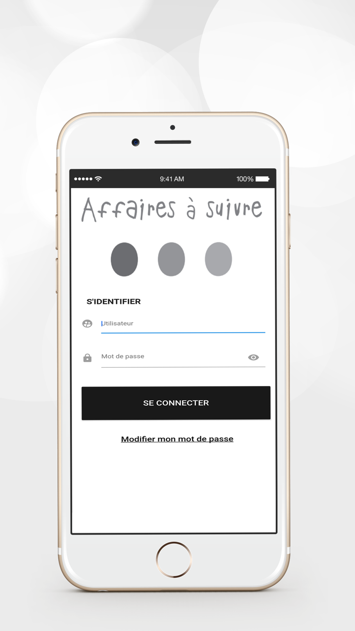 affaires à suivre Vendeur