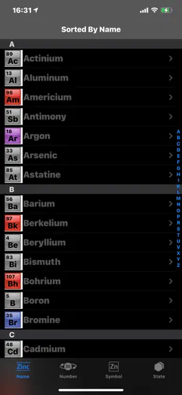 Game screenshot The Periodic Elements Table mod apk
