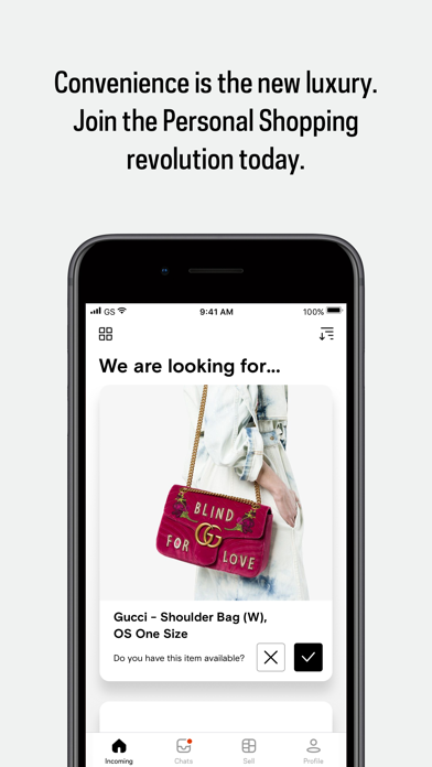 Shopper by Fashion Concierge Screenshot