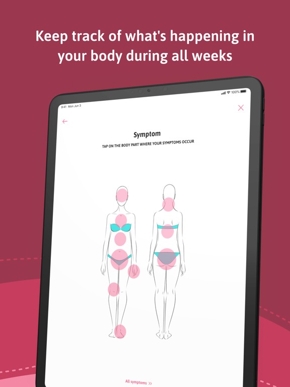 Belly - Your pregnancy app iPad screenshot 3 - Health & Fitness app