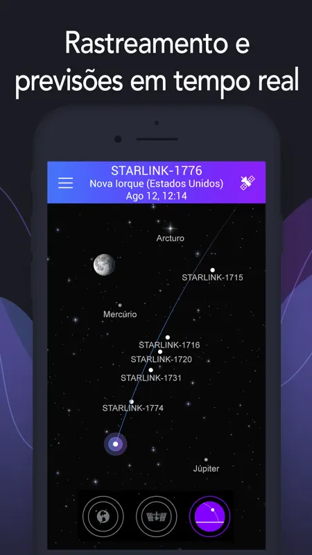 Satellites Tracker + Starlink screenshot 5 of 5