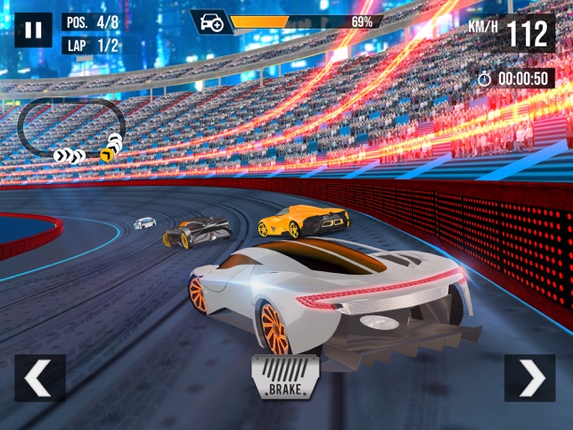 لعبة سباق سيارات سريعة ثري دي على App Store