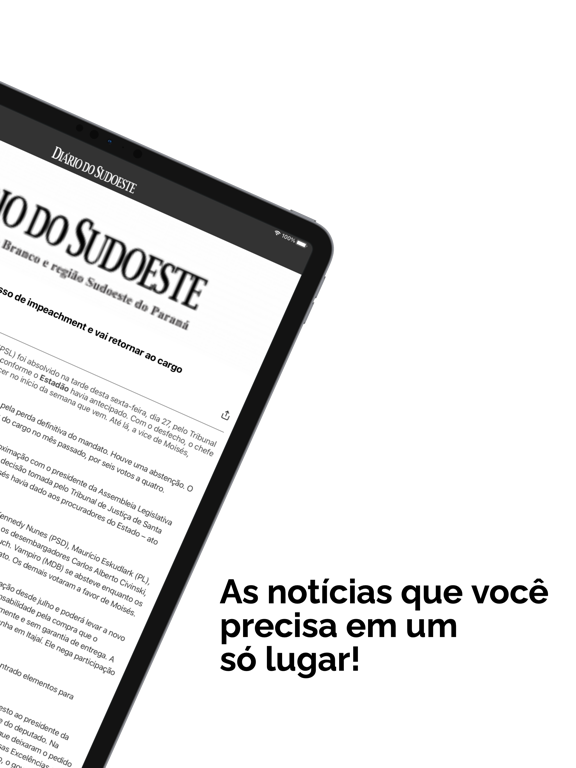 Screenshot #6 pour Diário do Sudoeste