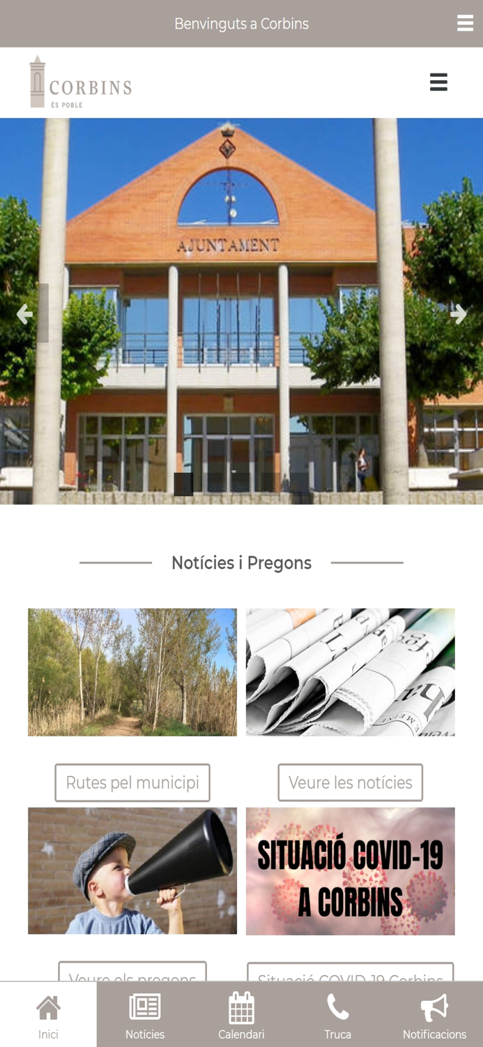 Ajuntament de Corbins