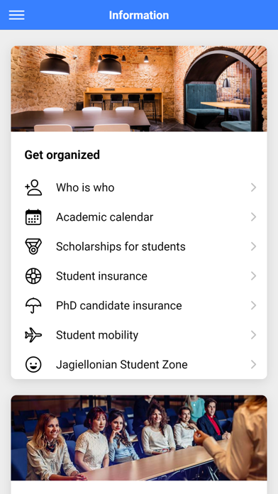 Uniwersytet Jagielloński Screenshot