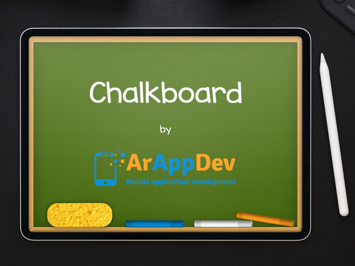 Chalkboard Junior draw and color