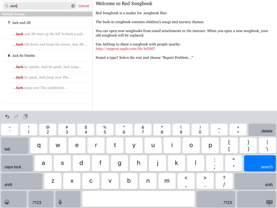 Screenshot #6 pour Red Songbook
