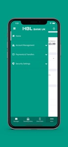 HBL Bank UK Mobile Banking screenshot #3 for iPhone