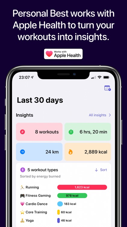 Personal Best Workouts screenshot-0