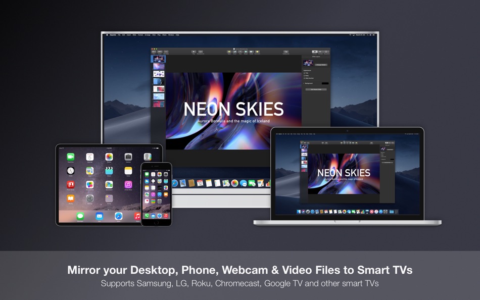 #1. Mirror to Smart TVs (macOS) 由: Denk Alexandru
