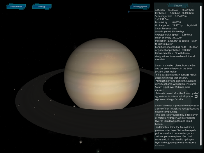 Solar System - Planet Guide