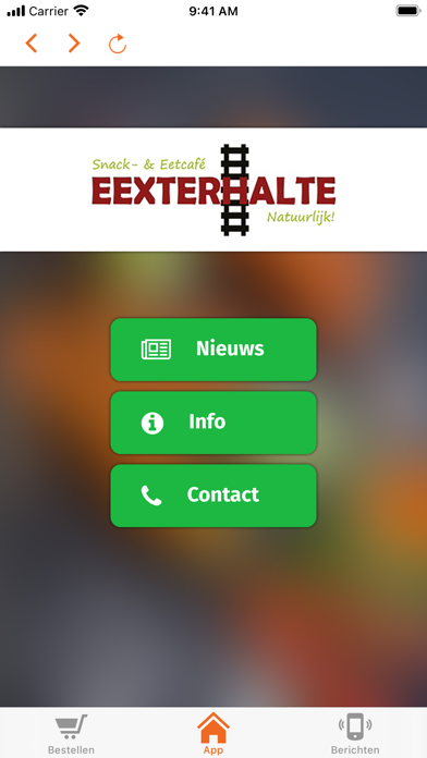Snack & Eetcafé Eexterhalte Screenshot