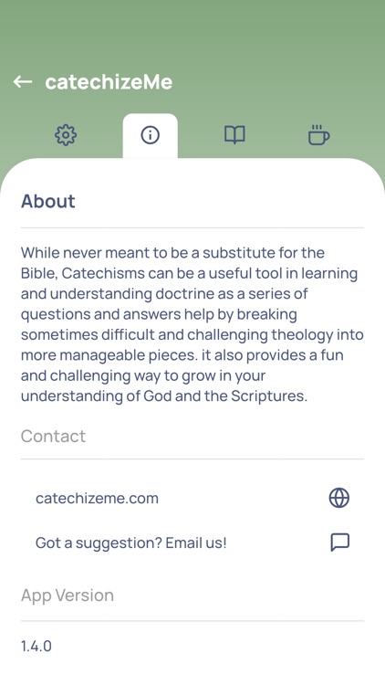 catechizeMe screenshot-3