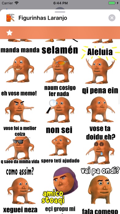 Screenshot #1 pour Figurinhas Laranjo