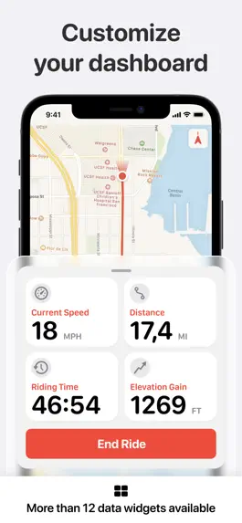 Game screenshot Bike Tracker & Cycling App apk