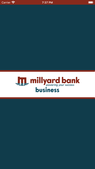 Millyard Bank Business Mobile Screenshot