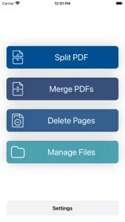 pdf split & merge: for schools iphone screenshot 1