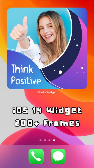 Screenshot #1 pour Photo Widget : Frame Effect