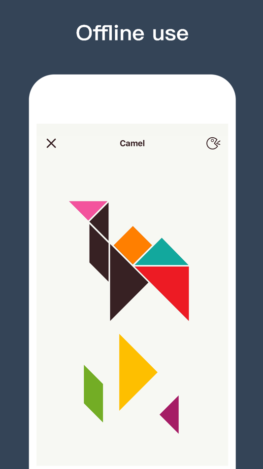 #4. Tangram - Cognitive puzzle (iOS) 由: 弦芳 梁