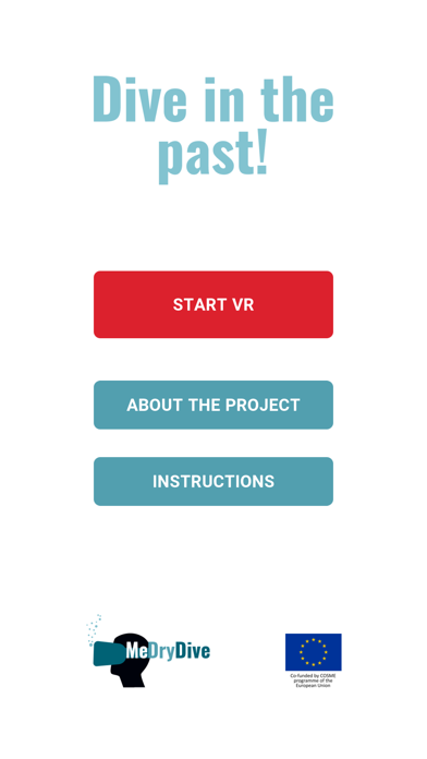 MeDryDive VR  Dive in the Past Screenshot