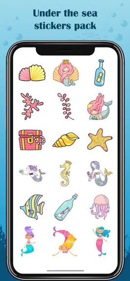 Game screenshot Under The Sea Stickers Pack hack