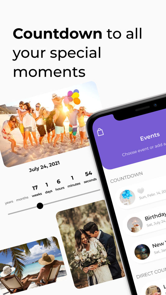 #3. Countdown Event App (iOS) Podle: Viktor Savchik