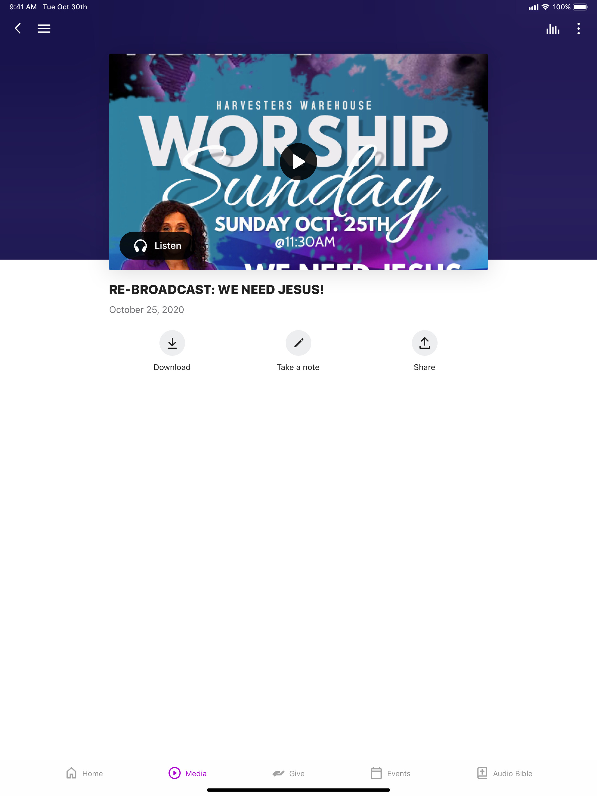 Harvesters Warehouse Church screenshot 6