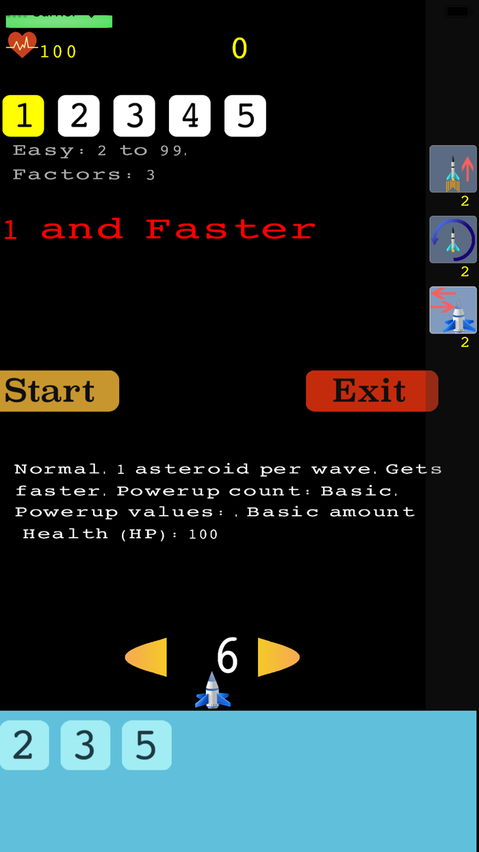 Asteroid Factorizer Math