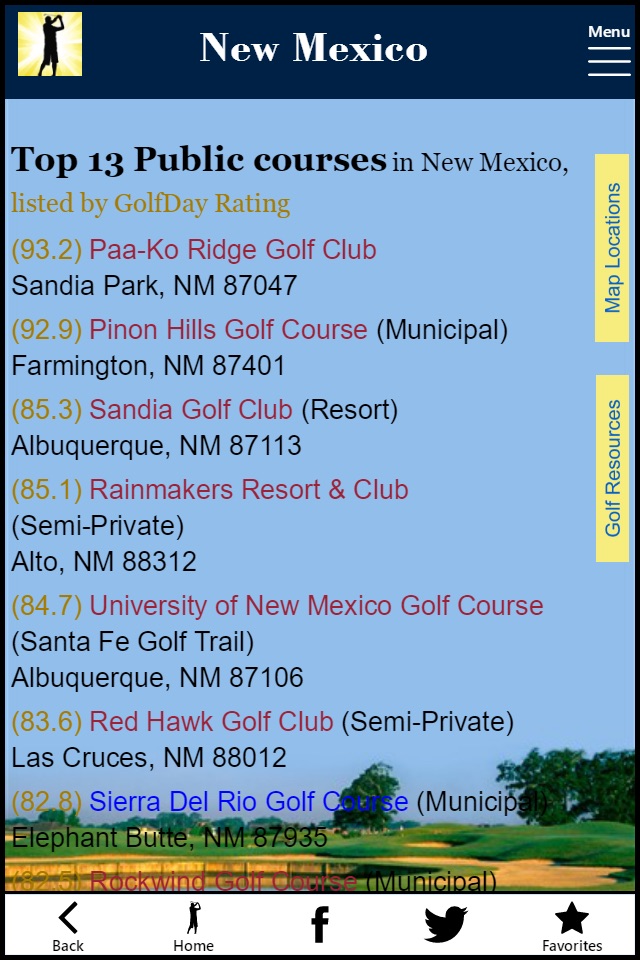 GolfDay New Mexico screenshot 3