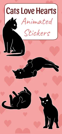 Game screenshot Cat Stickers: Cats Love Hearts mod apk