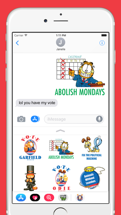 Screenshot #2 pour Garfield's Political Party