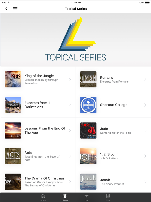 Sandy Adams iPad screenshot 5 - Lifestyle app
