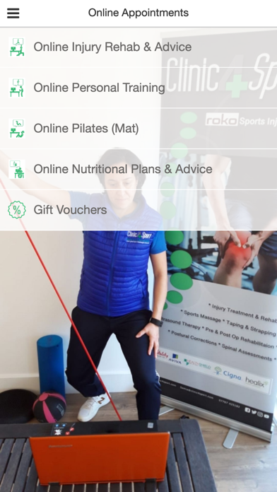 Clinic4Sport Screenshot