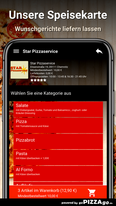 Star Pizzaservice Chemnitz screenshot 5