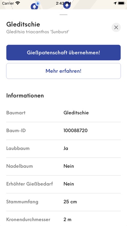 Baum-App Gelsenkirchen
