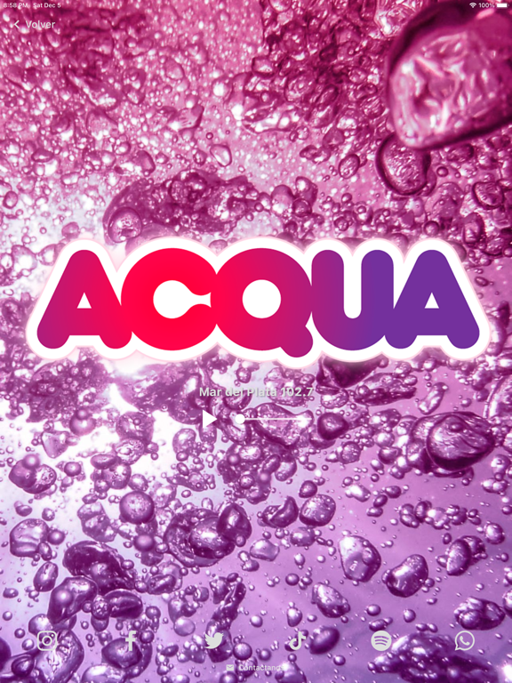 Screenshot #5 pour Acqua Radio