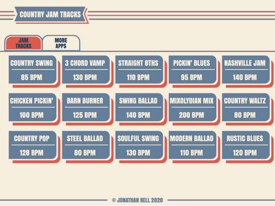 Screenshot #6 pour Country Guitar Jam Tracks