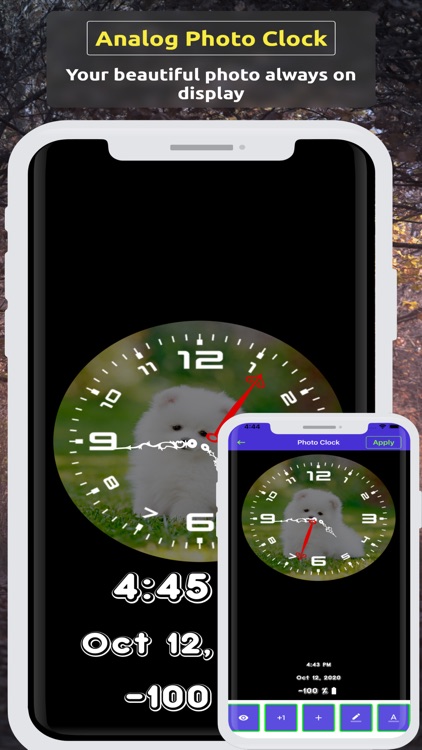 Analog Clock ~ Stand Face Time screenshot-3