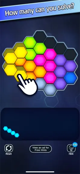 Game screenshot Super Hex Block Puzzle - Hexa apk