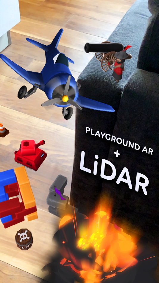 #1. Playground AR: Physics Sandbox (iOS) 由: Marc Sureda